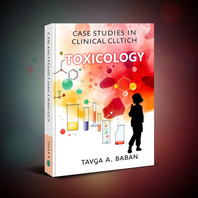 A compelling book cover design for 'Case Studies in Clinical Toxicology' by Tavga A