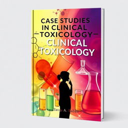 A compelling book cover design for 'Case Studies in Clinical Toxicology' by Tavga A