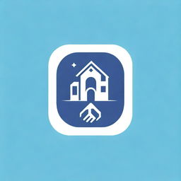 A square logo featuring 'Siudad Grande Homeowners Association carpass', incorporating elements of urban environment and insignia of automotive identification.