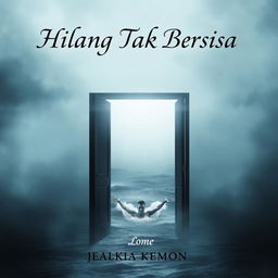A book cover design for an anthology of poems titled "Hilang Tak Bersisa"