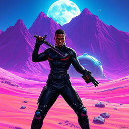 A captivating scene in the futuristic style of Jorge Jimenez, rendered in a vibrant digital painting style