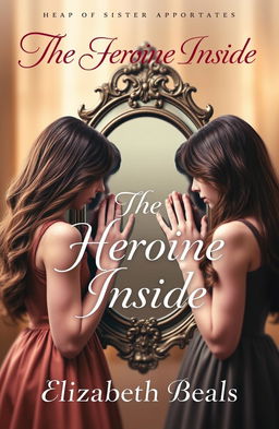 A captivating book cover titled 'The Heroine Inside'