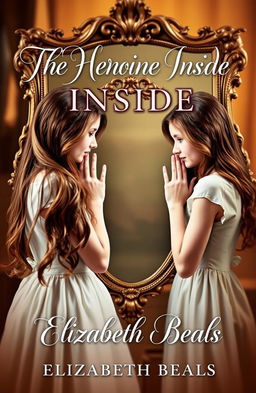 A captivating book cover titled 'The Heroine Inside'