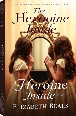 A captivating book cover titled 'The Heroine Inside'