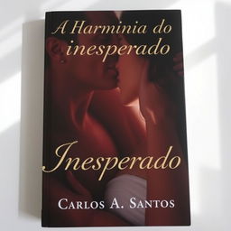 A romantic book cover featuring a man and a woman almost kissing, their faces close together, conveying a sense of intimacy and connection