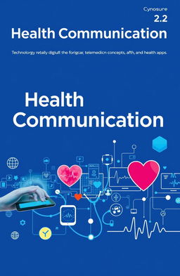 Cover page for a journal titled 'Health Communication', featuring the word 'Cynosure', with the subtitle 'Issue 1, Volume 27'