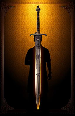 A stunning image featuring a dark golden background with subtle Indian motifs