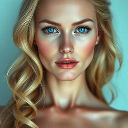 Seren Odette Beaumont, a striking and elegant woman radiating an aura of wealth and power