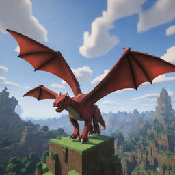 Create an epic scene in the Minecraft world, where Steve summons 10,000 dragons soaring majestically in the sky above, ready to assist in his battle against the zombie horde.