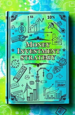 A visually striking book cover featuring a dynamic openness theme with vibrant shades of blue and green