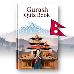 A beautifully designed quiz book cover featuring a subtle and harmonious color palette