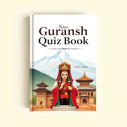 A beautifully designed quiz book cover featuring a subtle and harmonious color palette