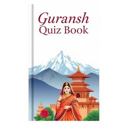 A beautifully designed quiz book cover featuring a subtle and harmonious color palette