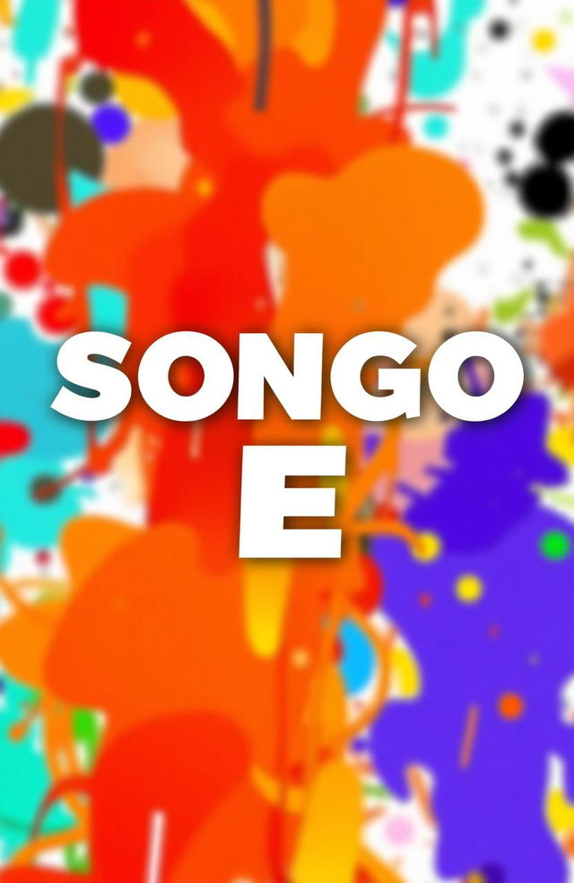 A stylish graphic design featuring the text "SONGO E" in a bold, modern font