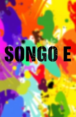 A stylish graphic design featuring the text "SONGO E" in a bold, modern font