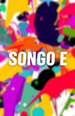 A stylish graphic design featuring the text "SONGO E" in a bold, modern font