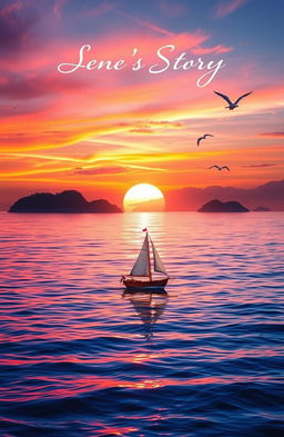 A beautiful and enchanting cover for a story set in a serene sea environment