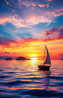 A beautiful and enchanting cover for a story set in a serene sea environment
