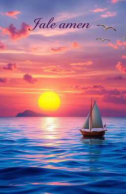 A beautiful and enchanting cover for a story set in a serene sea environment