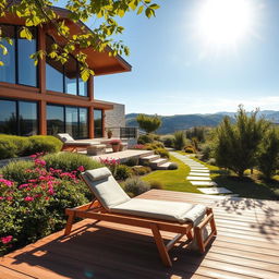 A serene, beautifully designed CASA (house) situated on a sunny hillside