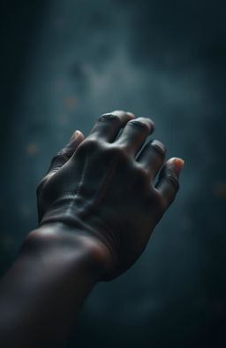 A close-up of two hands intertwined, symbolizing unity and change