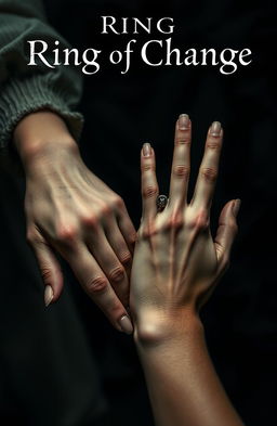 A close-up of two hands slowly moving apart, conveying a sense of mystery and intrigue