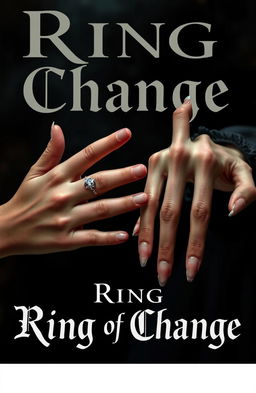 A close-up of two hands slowly moving apart, conveying a sense of mystery and intrigue