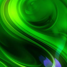 An abstract representation of vibrant green colors with a mixture of light and shadow, showcasing various shades from lime to deep forest green