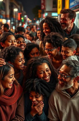 A deep exploration of human behaviors, showcasing various emotions and interactions that define the complexity of social relationships
