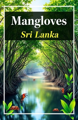 A cover page design focused on the lush and vibrant mangroves of Sri Lanka