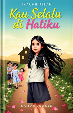 A book cover for a novel titled 'Kau Selalu di Hatiku'