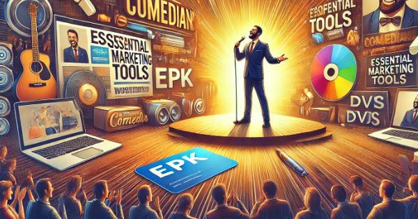 Are you ready to take your comedy career to the next level? Discover which marketing tools will make you stand out!