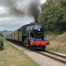 Slowest steam train