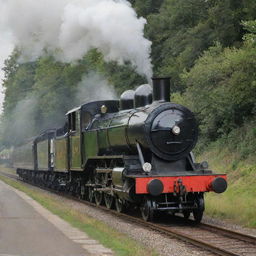 Slowest steam train