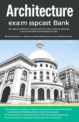 A comprehensive architecture exam question bank featuring various architectural styles, concepts, history, and design principles