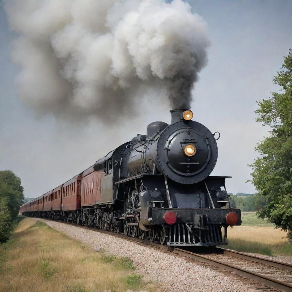 Strongest steam train