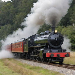 Lightest steam train