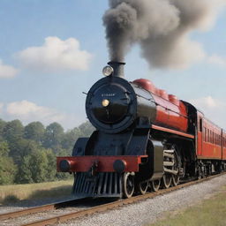 Steam train concept