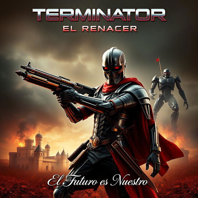 A movie poster inspired by the film Terminator, but with a Spanish Tercios theme