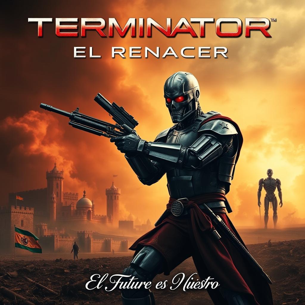 A movie poster inspired by the film Terminator, but with a Spanish Tercios theme