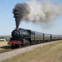 What is the longest steam train in the world like