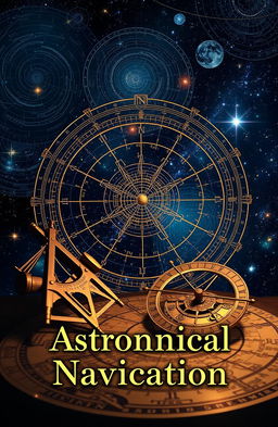 A stunning representation of astronomical navigation, featuring a detailed star map overlaid on a cosmic background filled with swirling galaxies and bright stars
