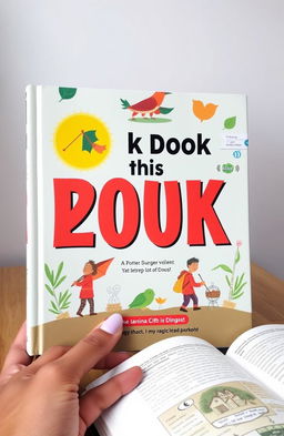Buku yang menarik minat dan pengetahuan, dengan sampul yang colorfull dan desain yang unik