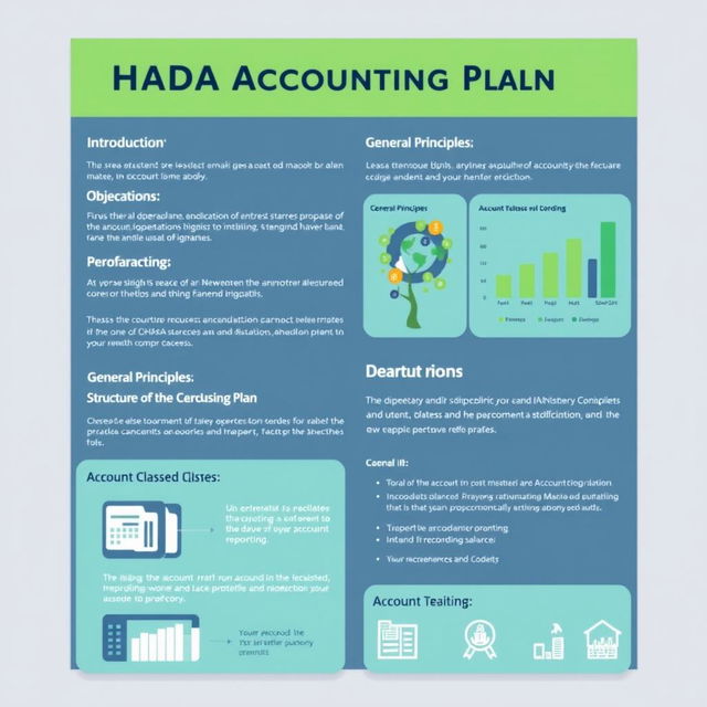 A detailed OHADA accounting plan document, showcasing a professional layout with headers such as 'Introduction', 'Objectives', 'General Principles', 'Structure of the Accounting Plan', 'Account Classes and Codes'