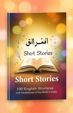 A captivating book cover design for a book titled 'بداية النجاح: Short Stories'