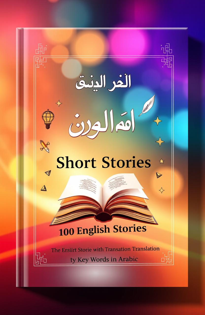 A captivating book cover design for a book titled 'بداية النجاح: Short Stories'