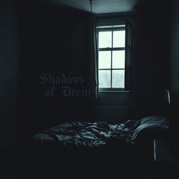 A dark and moody bedroom with a sense of foreboding