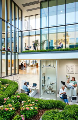 A modern, state-of-the-art cancer hospital, designed with comfort and hope in mind