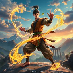 In a magical world filled with mystical powers and martial arts, a young man named Arka aspires to become a great physical cultivator