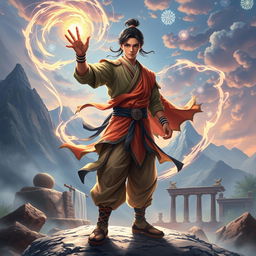 In a magical world filled with mystical powers and martial arts, a young man named Arka aspires to become a great physical cultivator